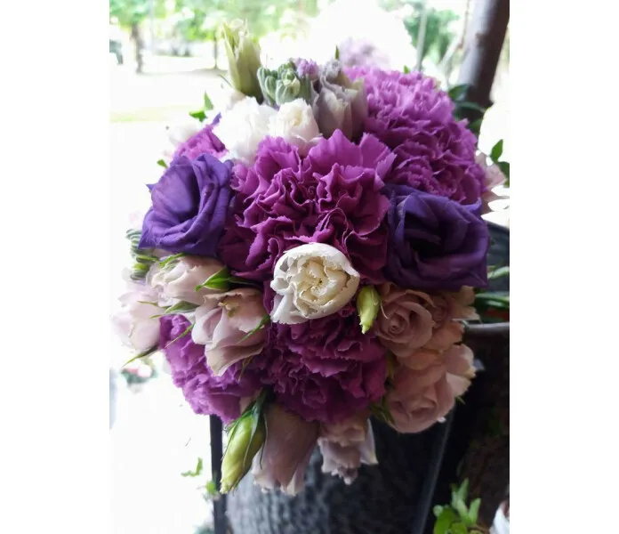 Hääkimppu liila kuva