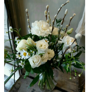 Valkoinen pääsiäinen kuva