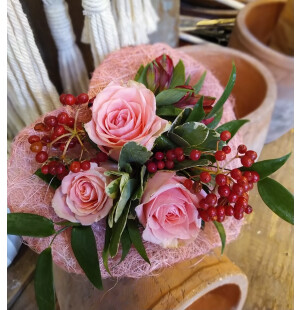 Heart ljusrosa image