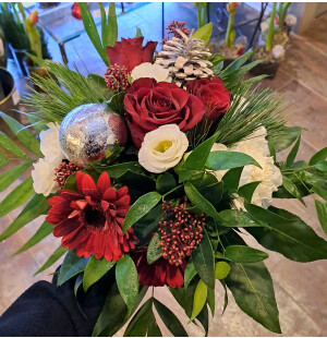 Koristeltu joulukimppu kuva