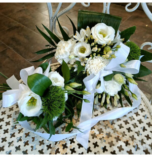 Valkovihreä äiti-lapsi-kimppu  kuva