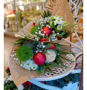 Muhkea jouluinen viikkokimppu kuva