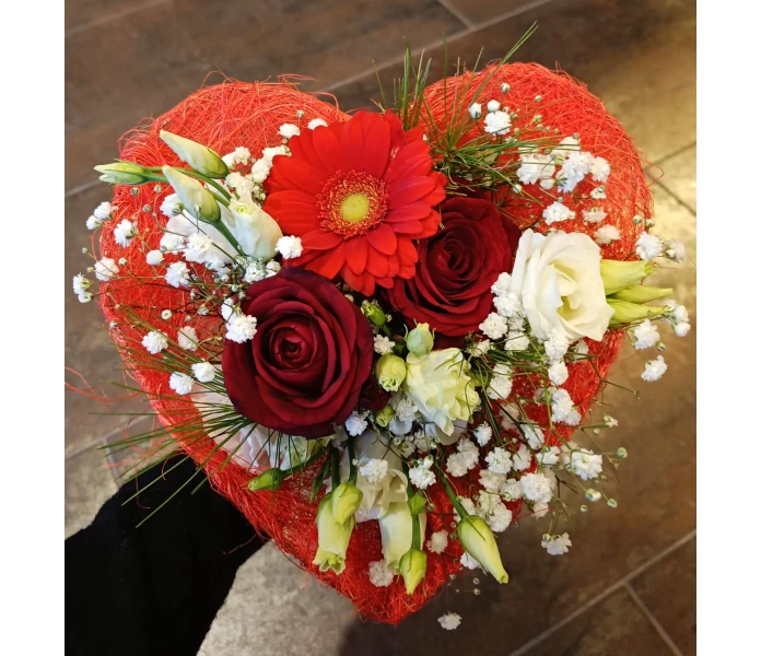 Heart valkoinen kuva