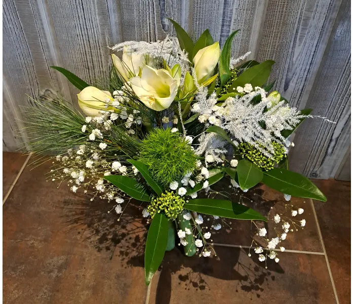 Joulukimppu valkoinen kuva